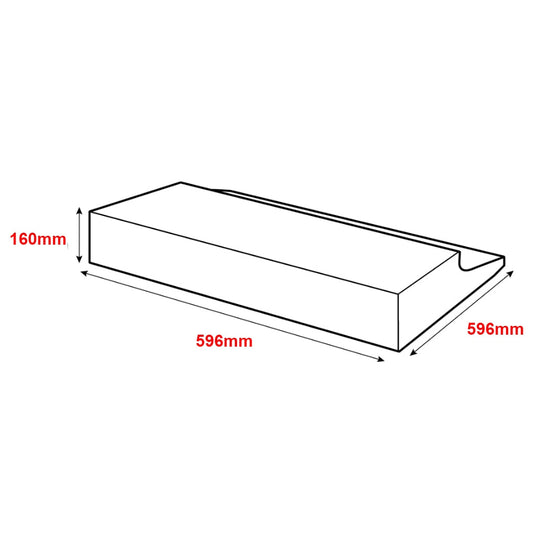 Artusi AFR650W 60cm White Under Cupboard Rangehood - The Appliance Guys
