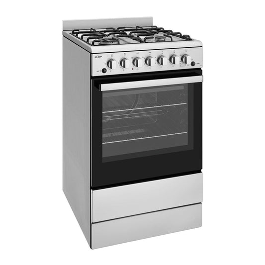 CHEF CFG504SBNG 54cm Freestanding Natural Gas Stove - The Appliance Guys