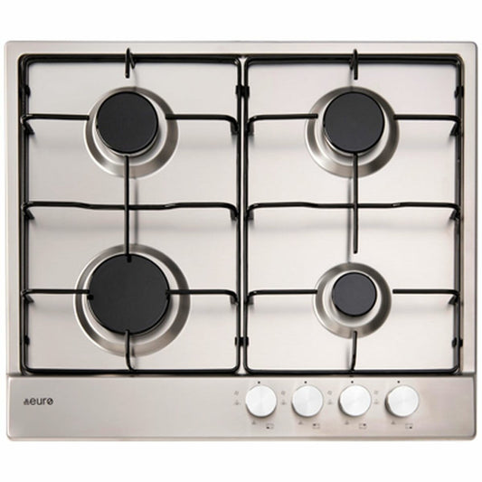 Euro Appliances ECT600GS Stainless Steel 60cm Gas Cooktop - The Appliance Guys