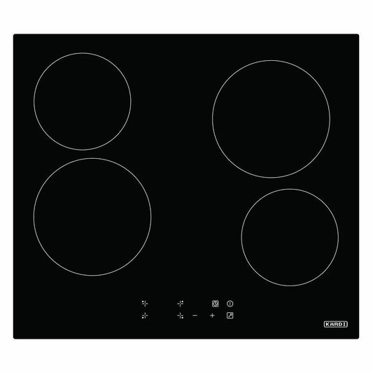 Kardi KAC60YL 60cm Black Ceramic Cooktop - The Appliance Guys