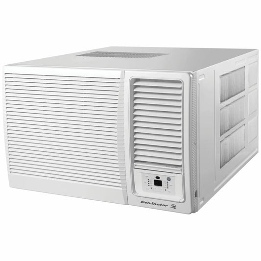 Kelvinator KWH52HRF 5.2kW White Window-Wall Reverse Cycle Air Conditioner - The Appliance Guys