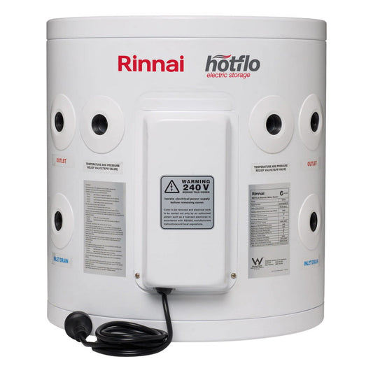 Rinnai EHF25S18P 25L Hotflo Electric Storage Hot Water System - The Appliance Guys