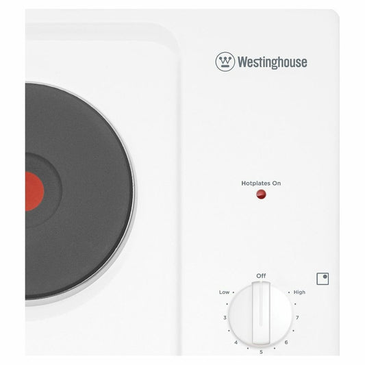 Westinghouse WHS642WC 60Cm White Solid Hotplate Cooktop - The Appliance Guys