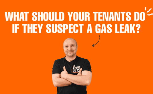 What should your tenants do if they suspect a gas leak