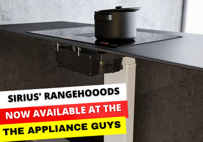 Sirius' Rangehoods now available at The Appliance Guys