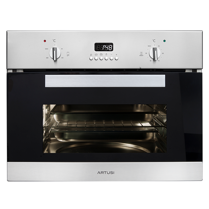 Artusi ACSO45X 60cm Built-In Steam Oven With Grill