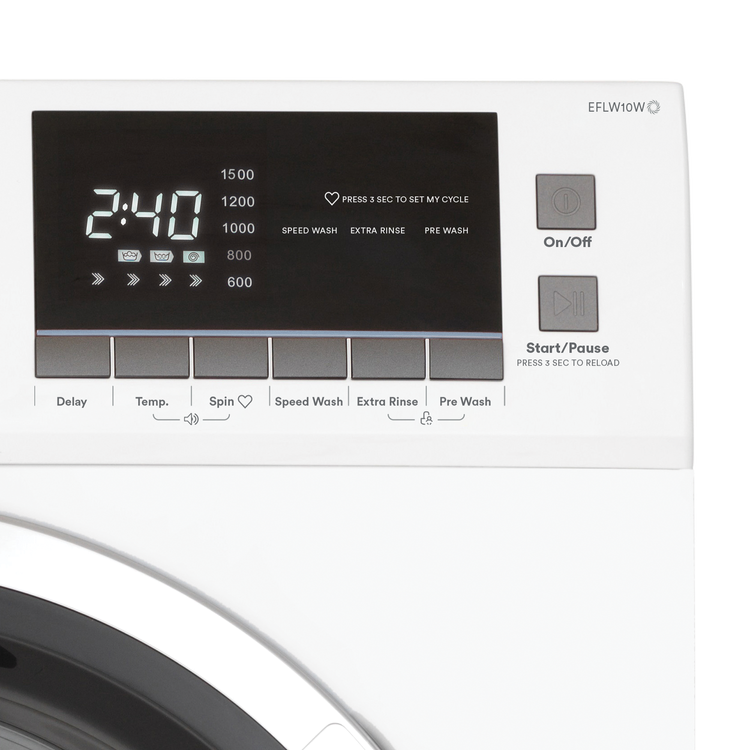 Esatto EFLW10W 10kg Front Load Washing Machine The Appliance Guys