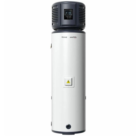 Rinnai EHPT180VM Enviroflo 180L Vitreous Enamel Heat Pump Hotwater System