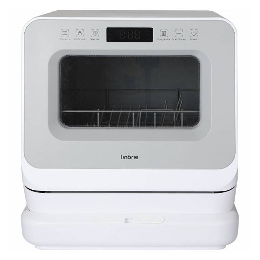 Linarie Gavarnie LB3SDW White Portable Benchtop Dishwasher