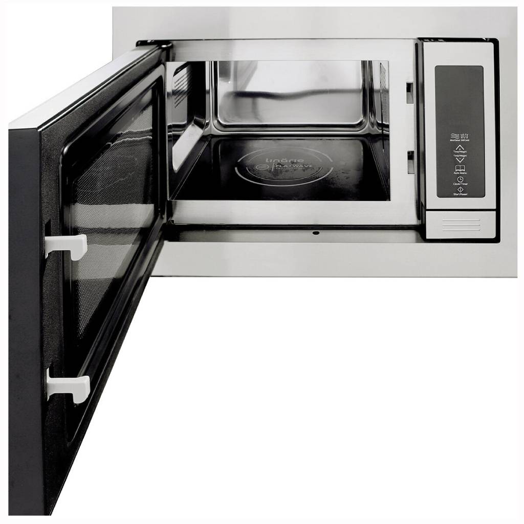 Linarie Bastia LJMO25GXBI 25L Stainless Steel Grill Combi FlatWave Technology Built-In Microwave