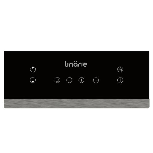 Linarie Grenoble LS30I1F 30cm Black Domino Induction Cooktop with Flex Zone