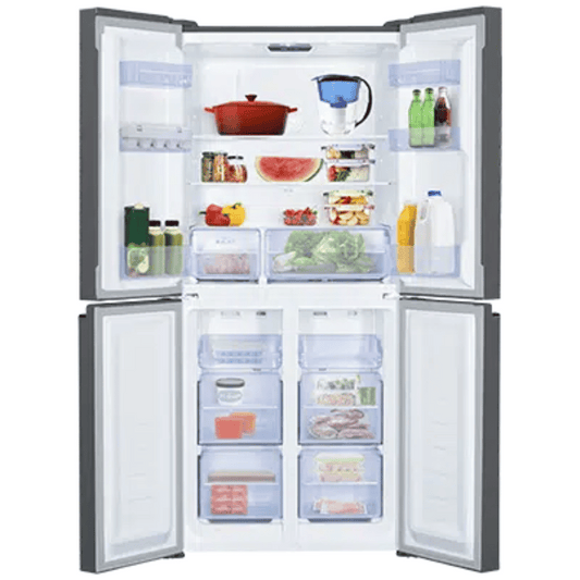TCL P421CDN 421L Brushed Silver French Door Fridge