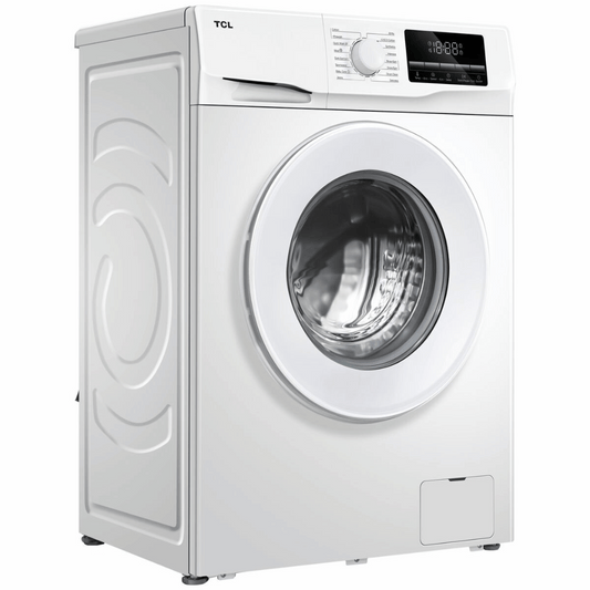 TCL P608FLW White 7.5KG Front Load Washing Machine