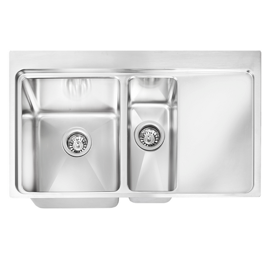 Artusi PARK LANE/L 1 and 1/3 Bowl Right Hand Drainer Sink