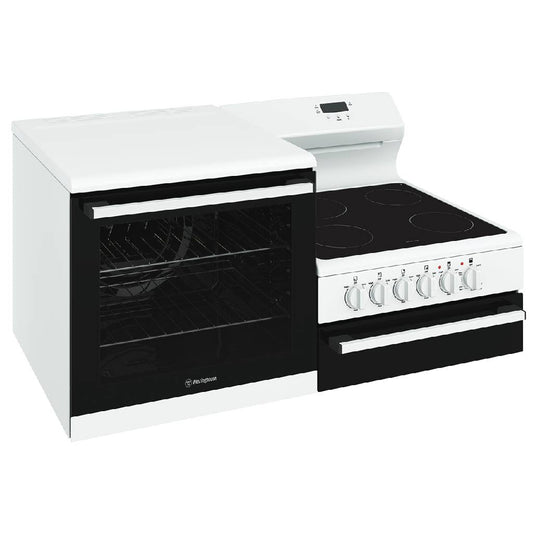 Westinghouse WDE143WCBL Elevated Electric Oven/Stove