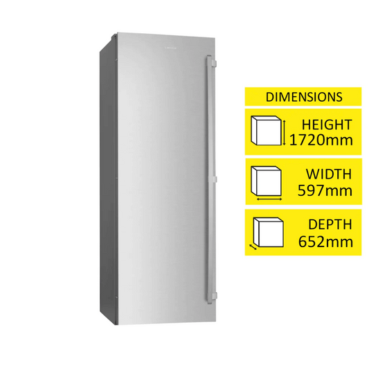 Westinghouse WFB2804AB 238L Silver Single Door Freezer