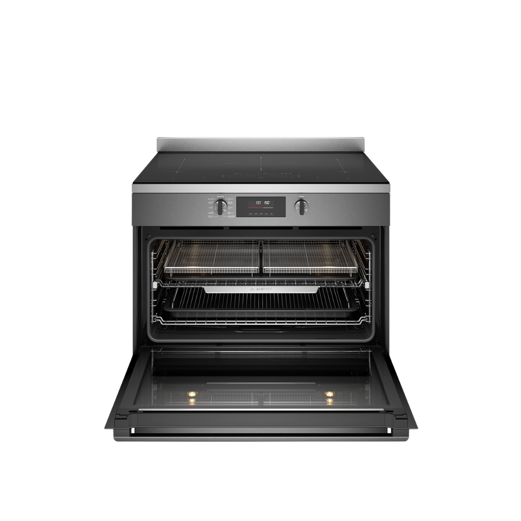 Westinghouse WFEP9757DD 90cm Induction Pyrolytic Freestanding Stove with Airfry and Steambake