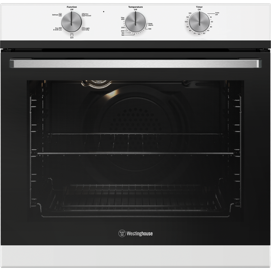 Westinghouse WVE6314WD 60cm White Electric Oven