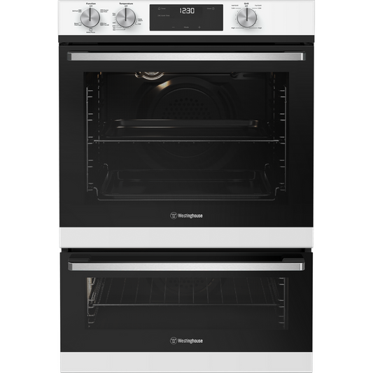 Westinghouse WVE6565WD 60cm White Oven with Separate Grill