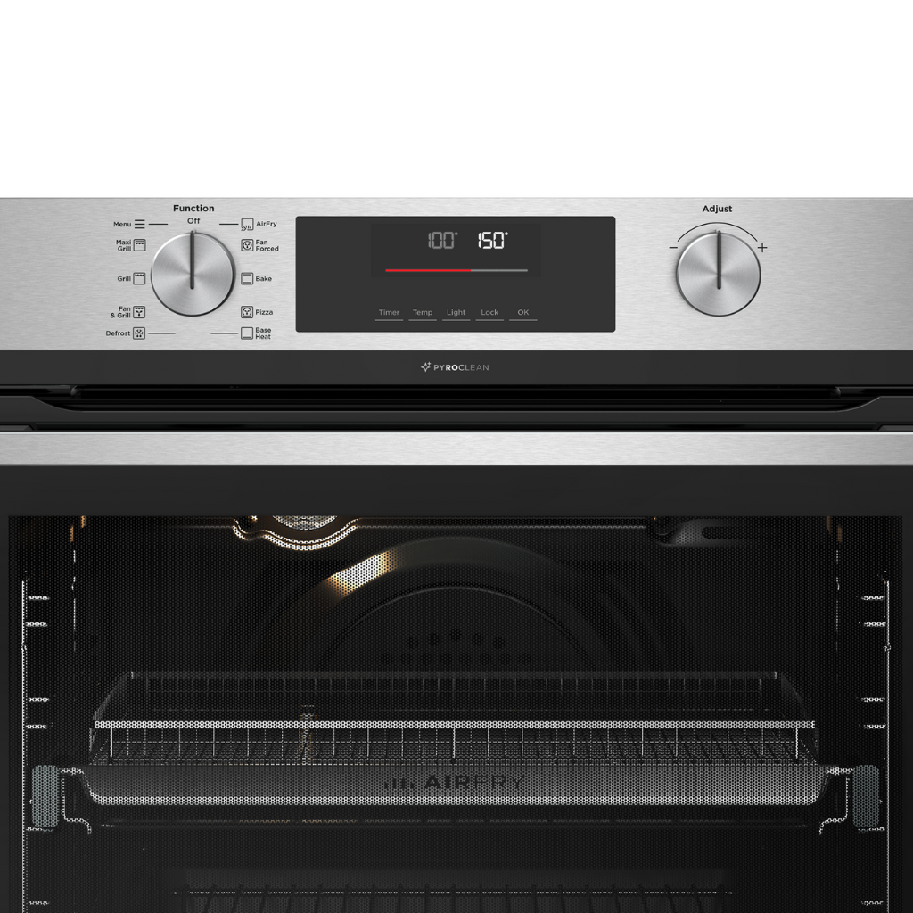 Westinghouse WVEP6716SD 60cm Stainless Steel Pyroclean Oven with Airfry