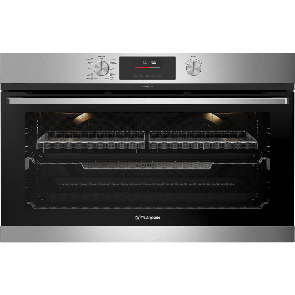 Westinghouse WVEP9716SD 90cm Stainless Steel PyroClean Oven with AirFry