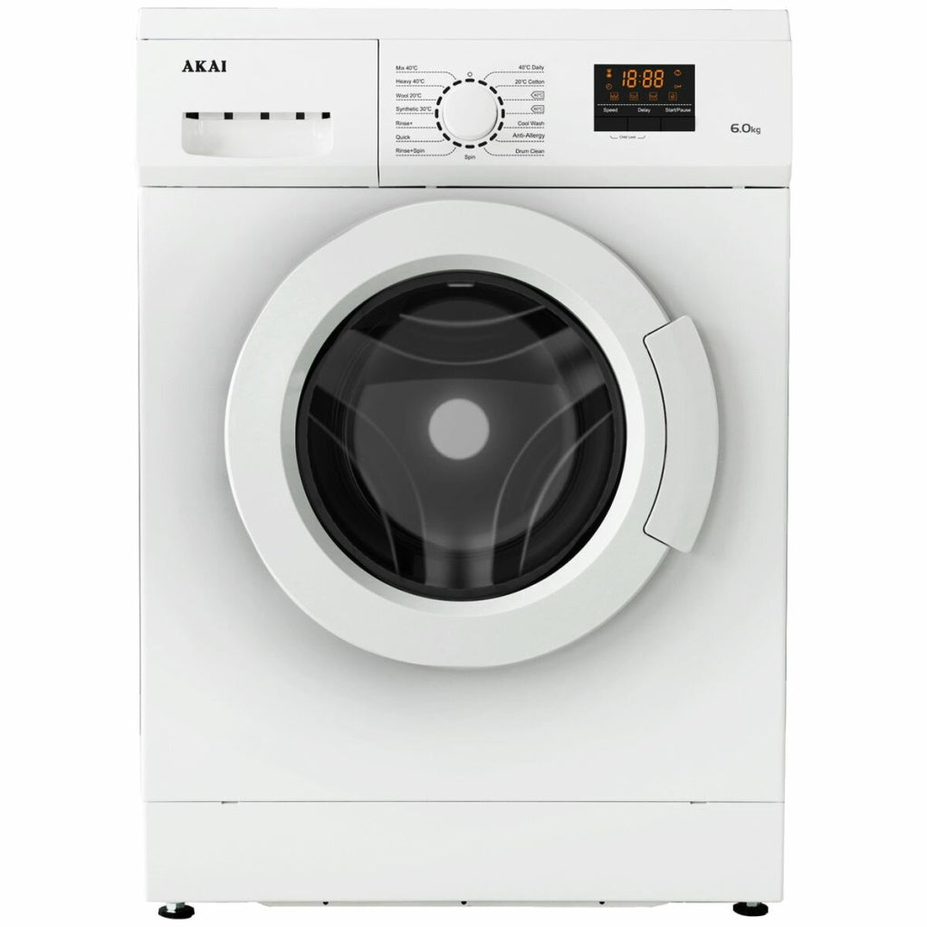 Akai AK-FL6 6kg Front Load Washing Machine - The Appliance Guys