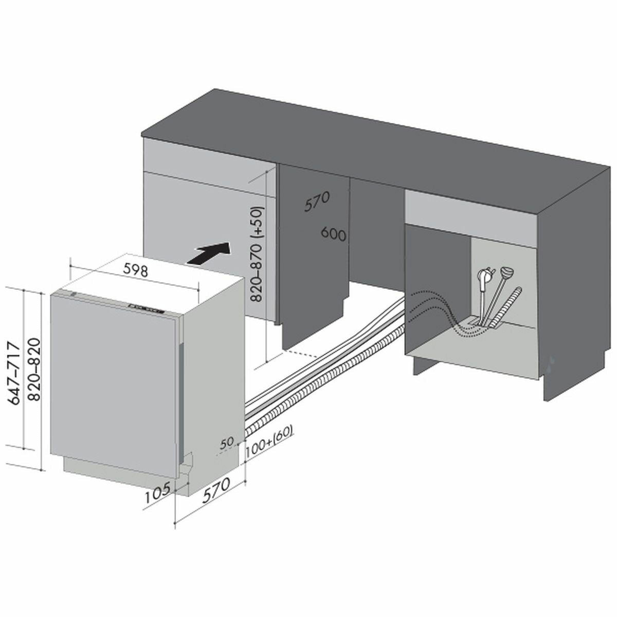 Artusi ADWFI603 Fully Integrated Dishwasher The Appliance Guys