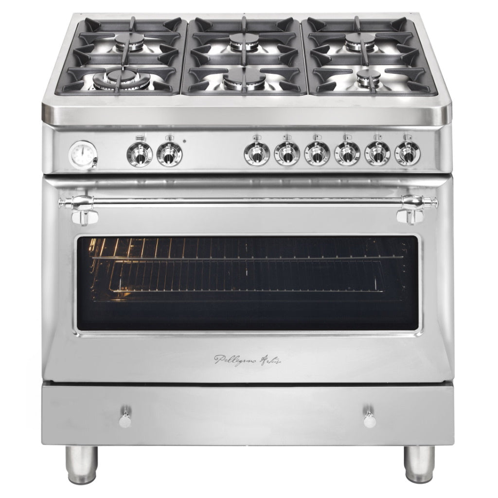 Artusi AFG999X 90cm Dual Fuel Freestanding Stove The Appliance Guys