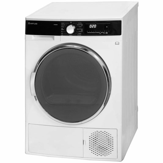 Artusi AHPD8000W 8kg White Heat Pump Dryer - The Appliance Guys