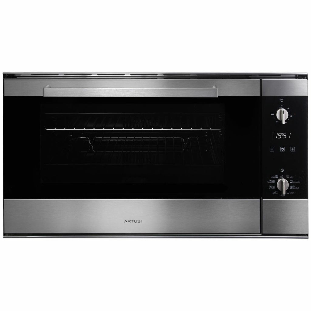Artusi AO900X 90cm Stainless Steel Maximus Series Electric Built-In Oven - The Appliance Guys