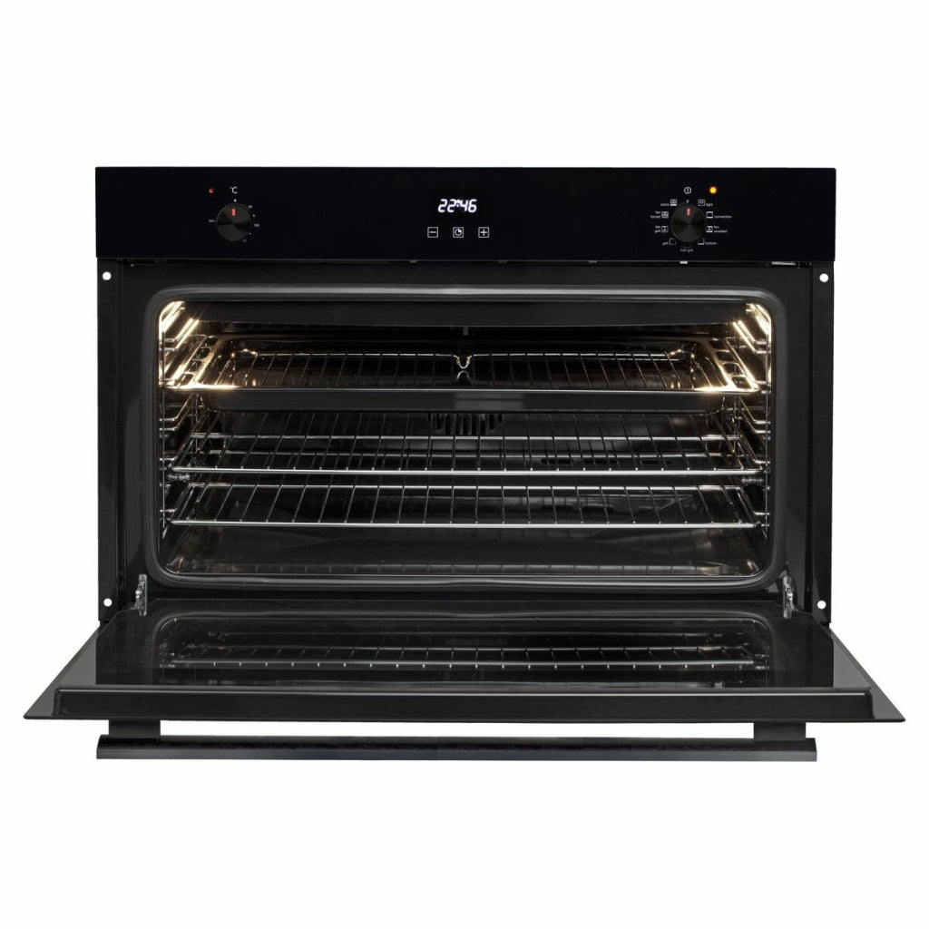 Artusi AO960B 90cm Black Electric Built-In Oven - The Appliance Guys