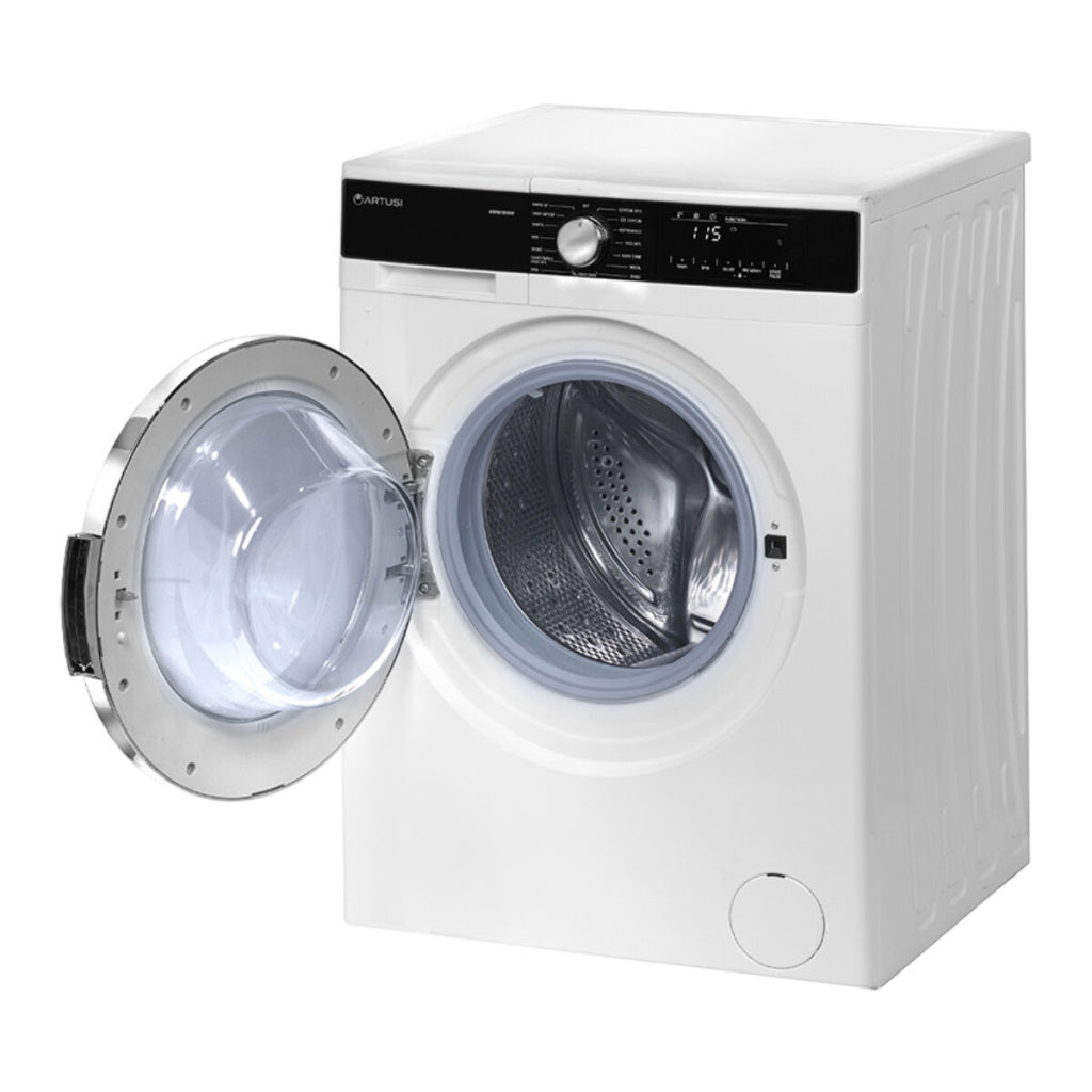 Artusi AWM1814W 8kg White Front Load Washing Machine - The Appliance Guys