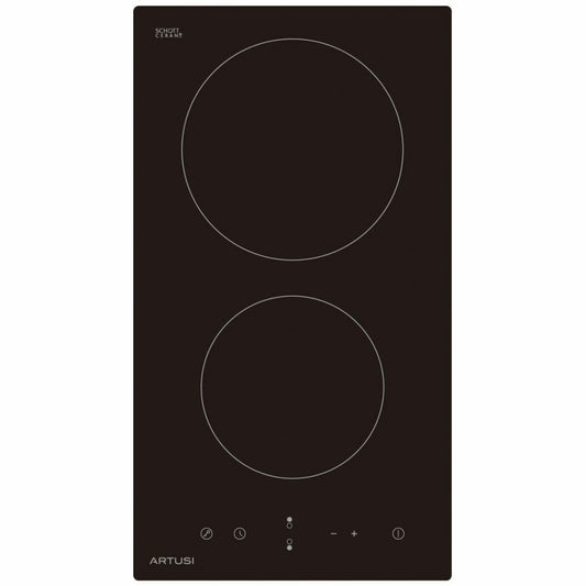 Artusi CACC30 30cm Black Ceramic Electric Cooktop - The Appliance Guys