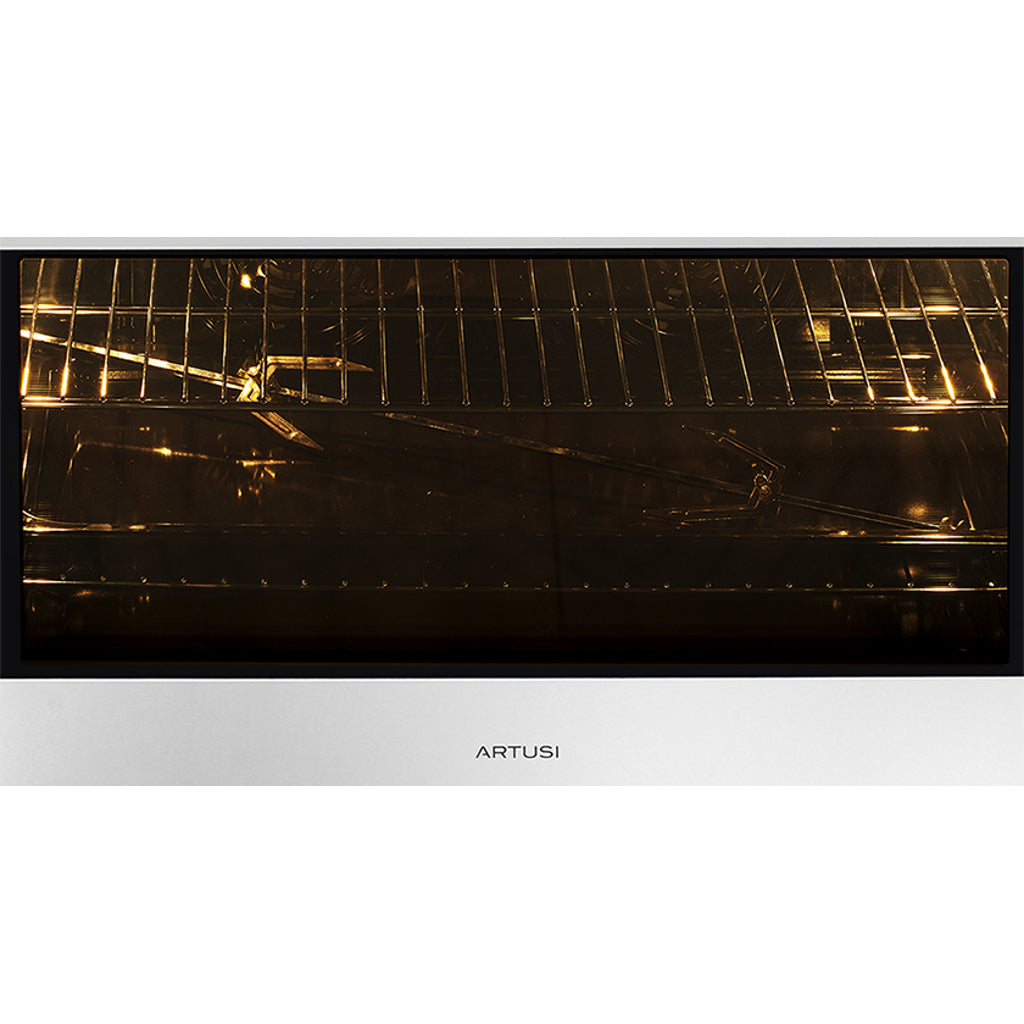Artusi CAFC95X 90cm Stainless Steel Electric Induction Cooktop Freestanding Stove - The Appliance Guys