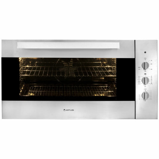Artusi CAO900X1 90cm Stainless Steel Electric Built-In Oven - The Appliance Guys