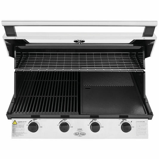Beefeater BBG1240SB 1200 Series Stainless Steel 4 Burner Built In BBQ