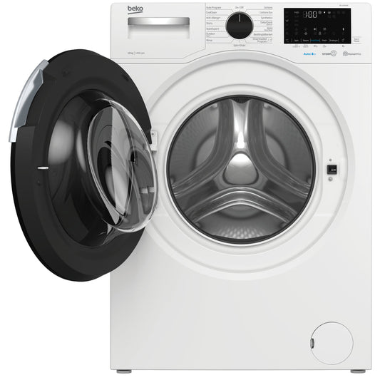 Beko BFL104ADW 10kg White Front Load Washing Machine with Autodose - The Appliance Guys