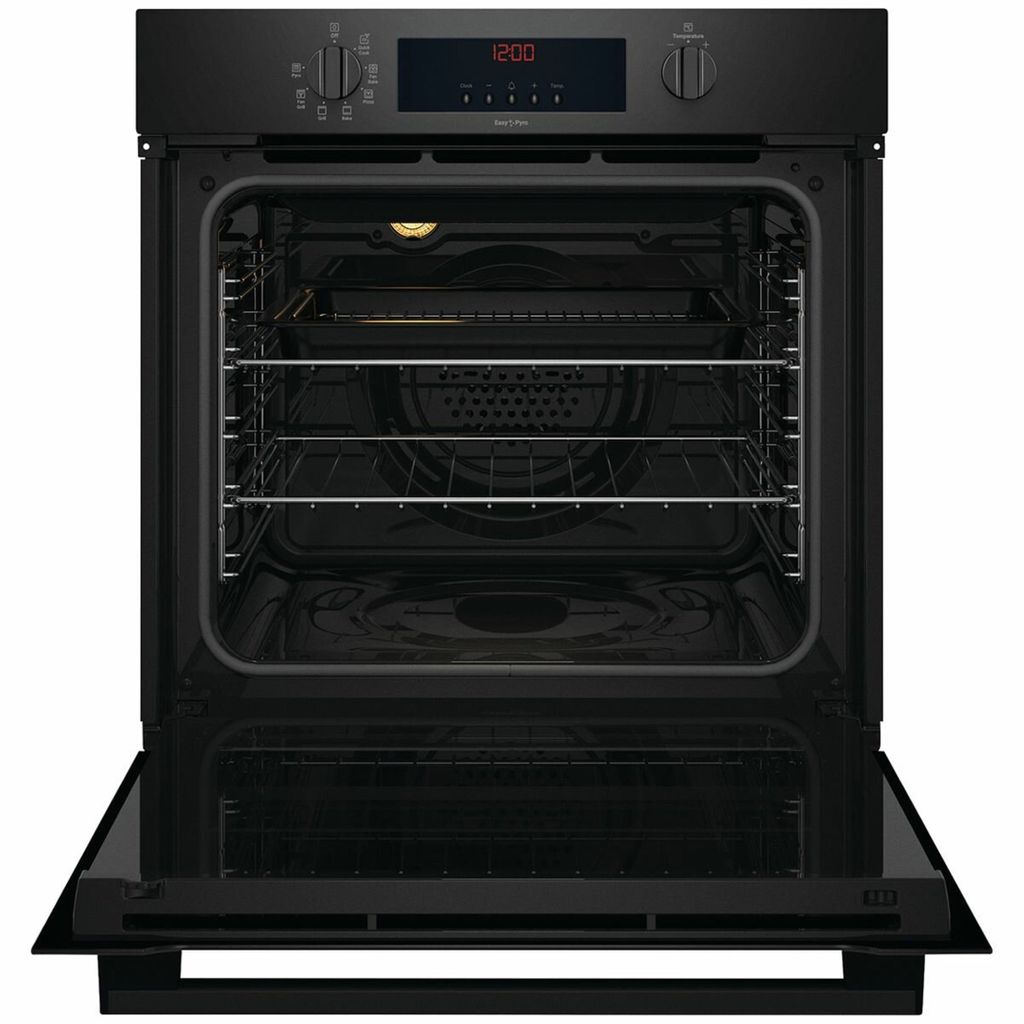CHEF CVEP614DB 60cm Electric Black Built-In Oven - The Appliances Guys