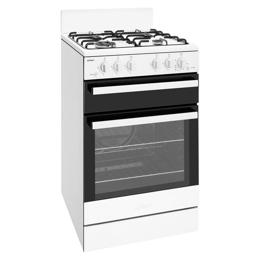 CHEF CFG503WBNG 54cm Freestanding Natural Gas Stove - The Appliance Guys