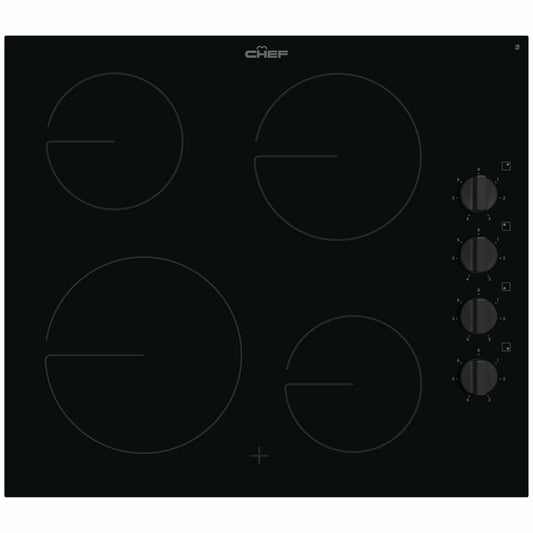 CHEF CHC642BB 60cm Electric Ceramic Cooktop - The Appliance Guys