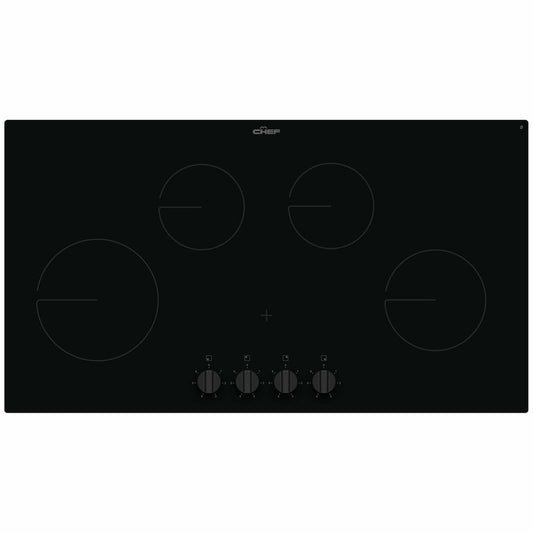 CHEF CHC942BB 90cm Electric Ceramic Cooktop - The Appliance Guys
