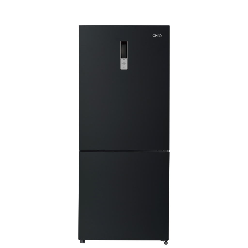 Chiq CBM393NB3 396L Bottom Mounted Black Fridge The Appliance Guys