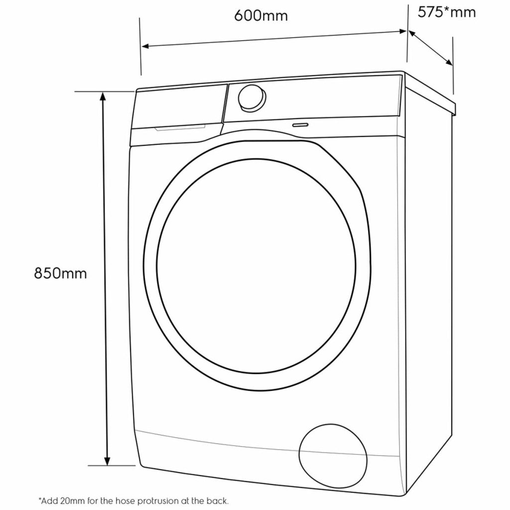 Electrolux EWF9024Q5WB 9kg Front Load Washer The Appliance Guys