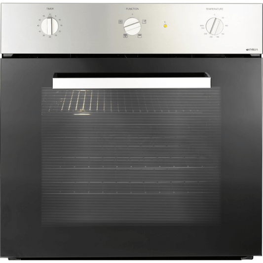 Emilia EF64MEI 60cm Stainless Steel 4 function Electric built in oven