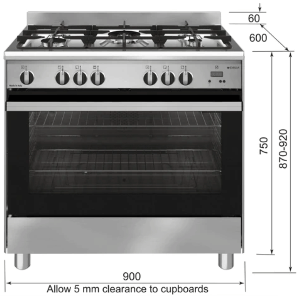 900mm oven good guys deals