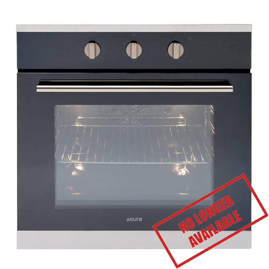 Euro Appliances EV600BSS2 60cm Stainless Steel Built-In Electric Oven