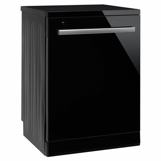 Euromaid EDWB16G 60cm Black Freestanding Dishwasher With 16 Place Settings - The Appliance Guys