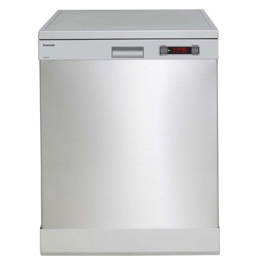 Euromaid EDWB16S 60cm Stainless Steel Freestanding Dishwasher With 16 Place Settings - The Appliance Guys