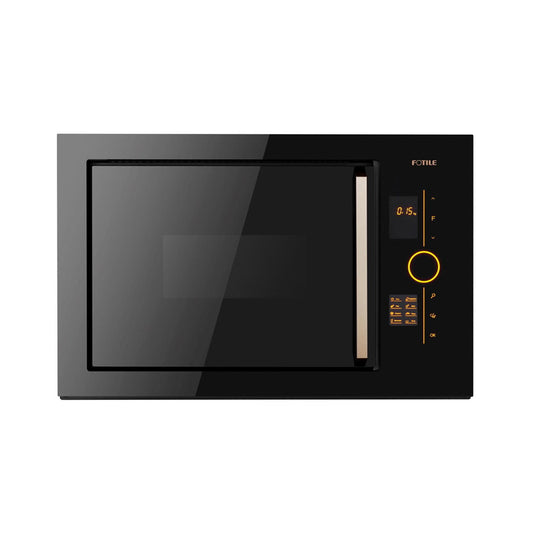 Fotile HW25800K-C2GT 60cm Black Built-In Microwave Oven - The Appliance Guys