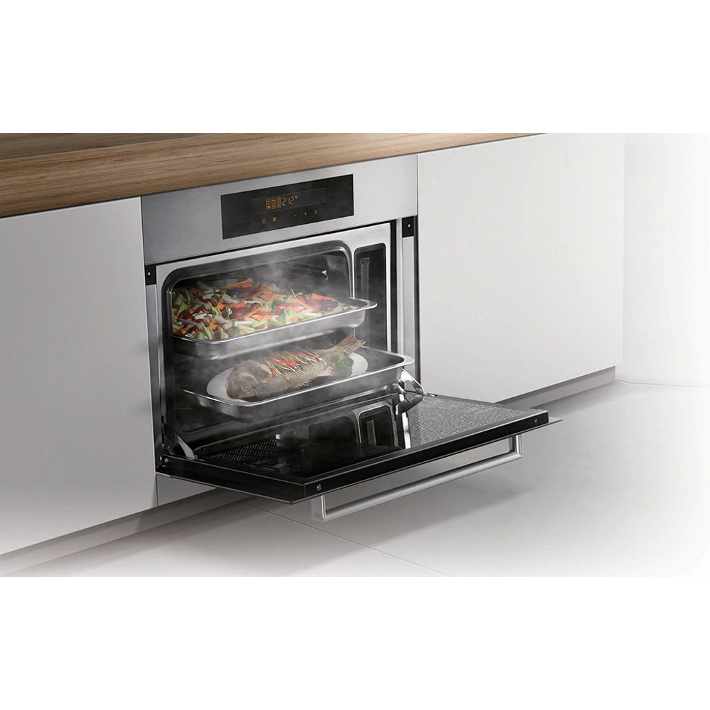 Fotile SCD42-C2T 60cm Black Steam Electric Built-In Oven - The Appliance Guys